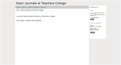 Desktop Screenshot of journals.tc-library.org